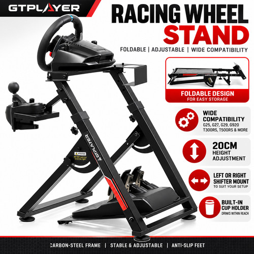 Racing wheel stand gtplayer - wheel,