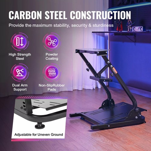 Racing steering wheel stand - steering,