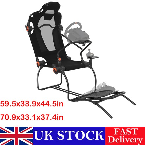 Foldable racing wheel stand - foldable,